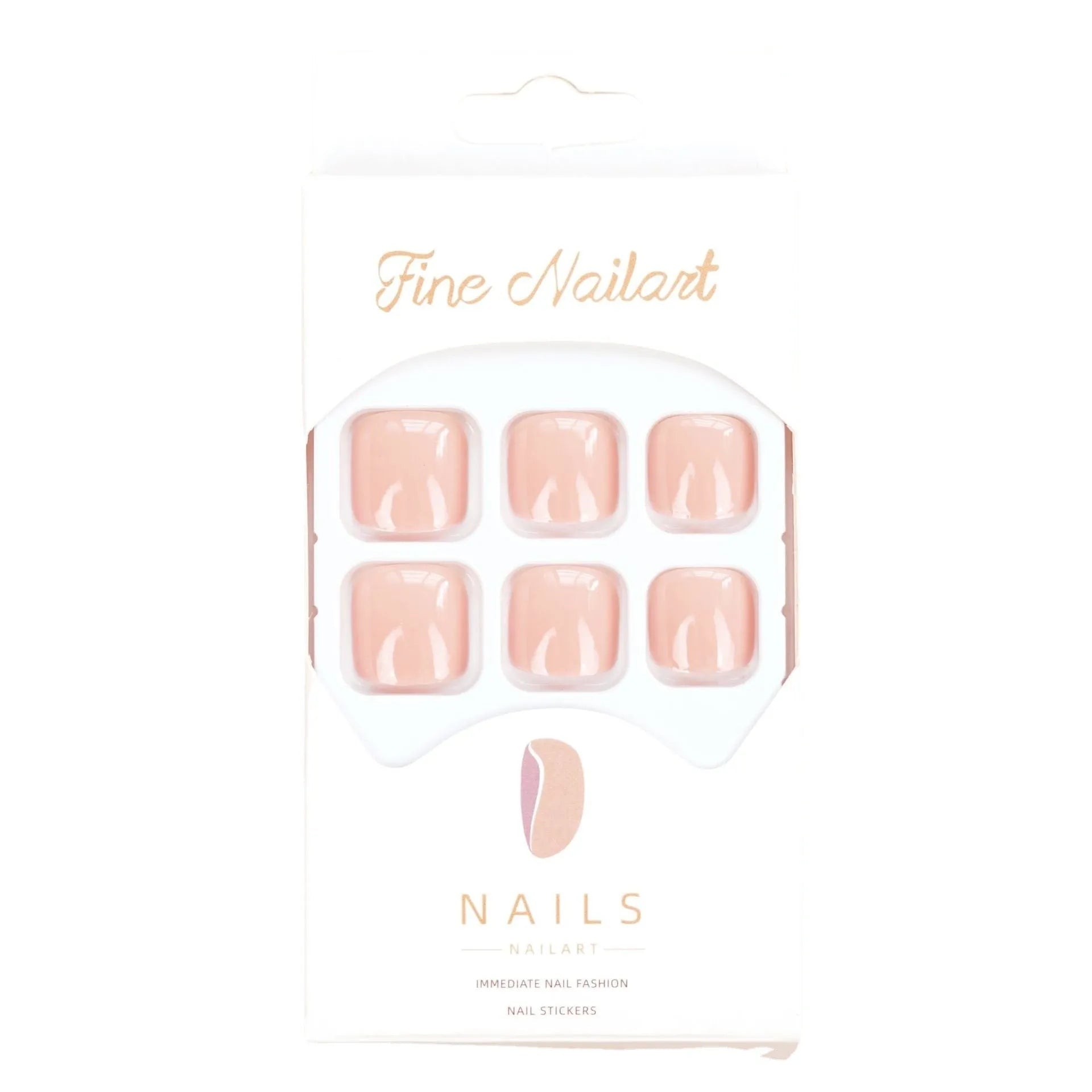 Fashion personality toe nail stickers in skin colour J-52 feet style with adhesive glue for decorative pedicure application