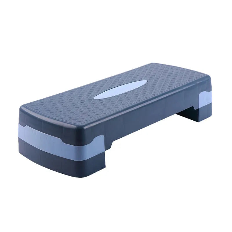 Fit Step aerobic fitness platform in ABS plastic, dimensions 68x28x15cm, available in grey, green, or orange