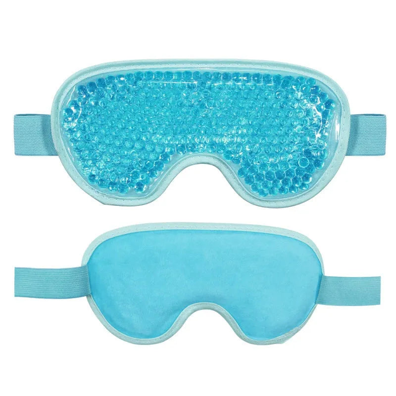 White portable rechargeable eye compress and atomiser device with included eye mask