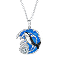 HAILANG women's shark necklace with copper pendant on adjustable gold-tone cross chain
