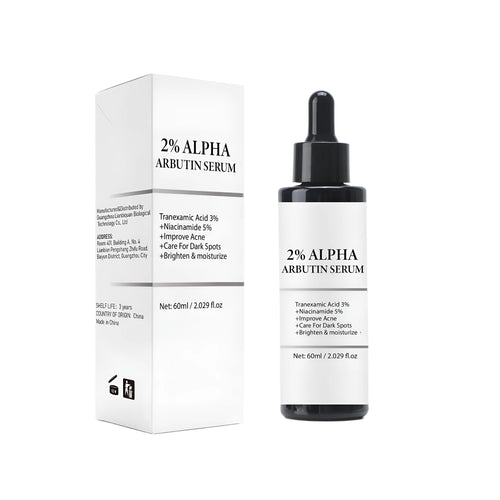 Alpha Arbutin Care Solution 60ml bottle for moisturising and hydrating facial treatment
