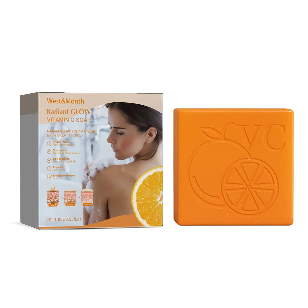 100g whitening vitamin cleansing soap bar with kojic acid and botanical extracts