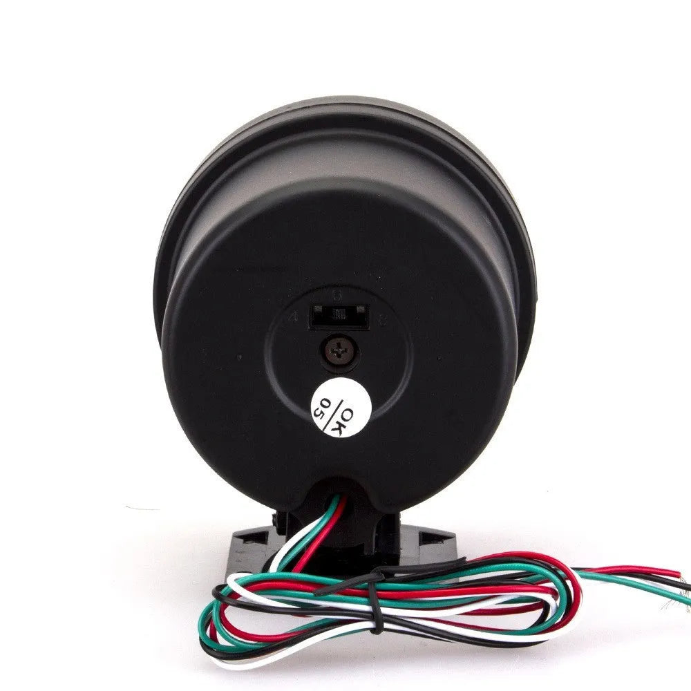 Blue light pointer automotive tachometer with 95mm plastic housing