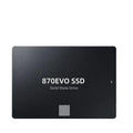Samsung 870EVO 2.5-inch SATA internal solid state drive for PC and laptop storage upgrade.