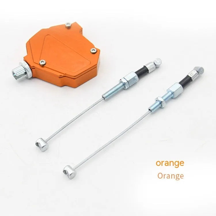 Motorcycle universal clutch labour-saving box in aluminium alloy showing multiple colour options.