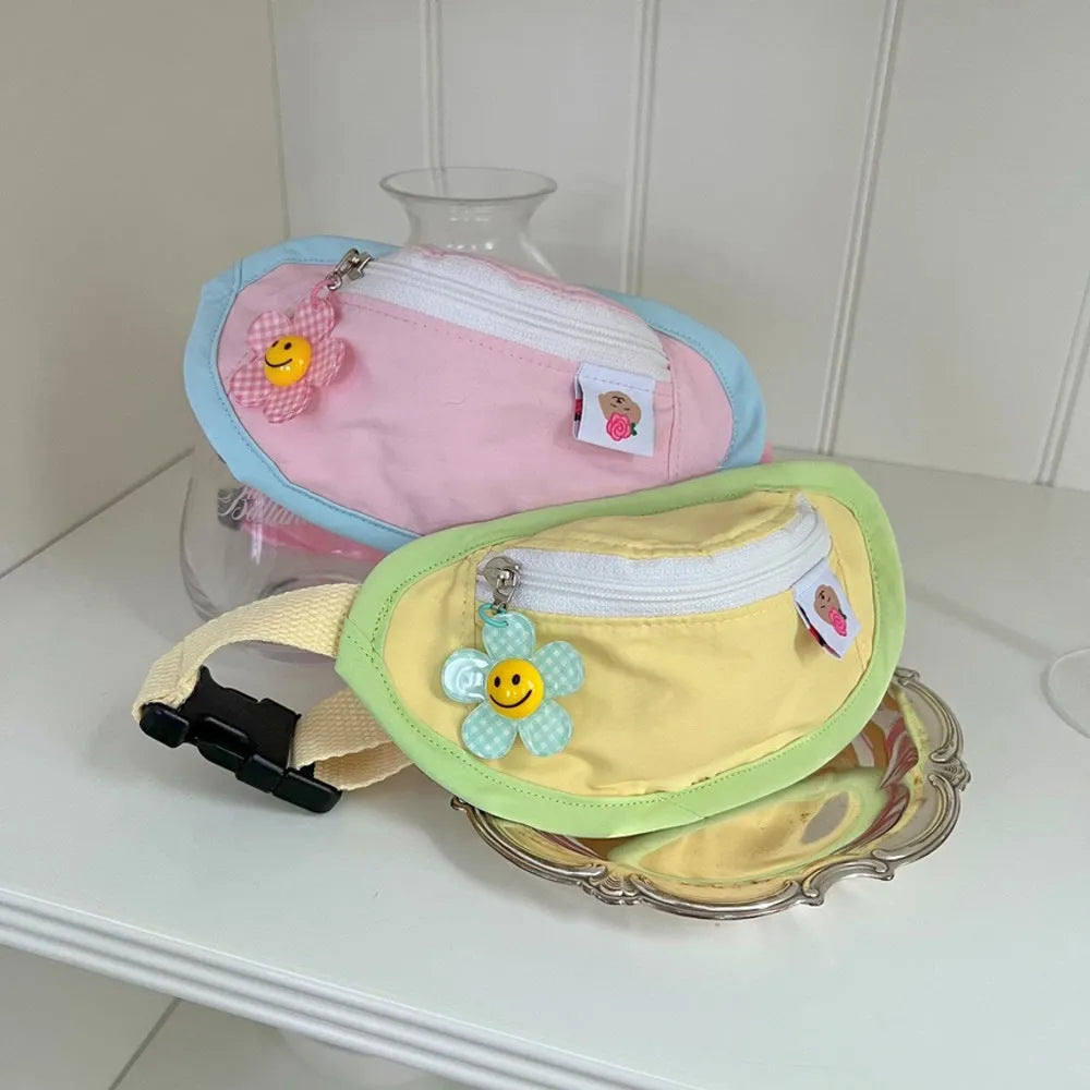 Powder blue pet backpack carrier for small dogs and cats with messenger bag styling