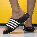 Casual unisex PVC slippers with EVA sole in leisure sports style available in multiple colours