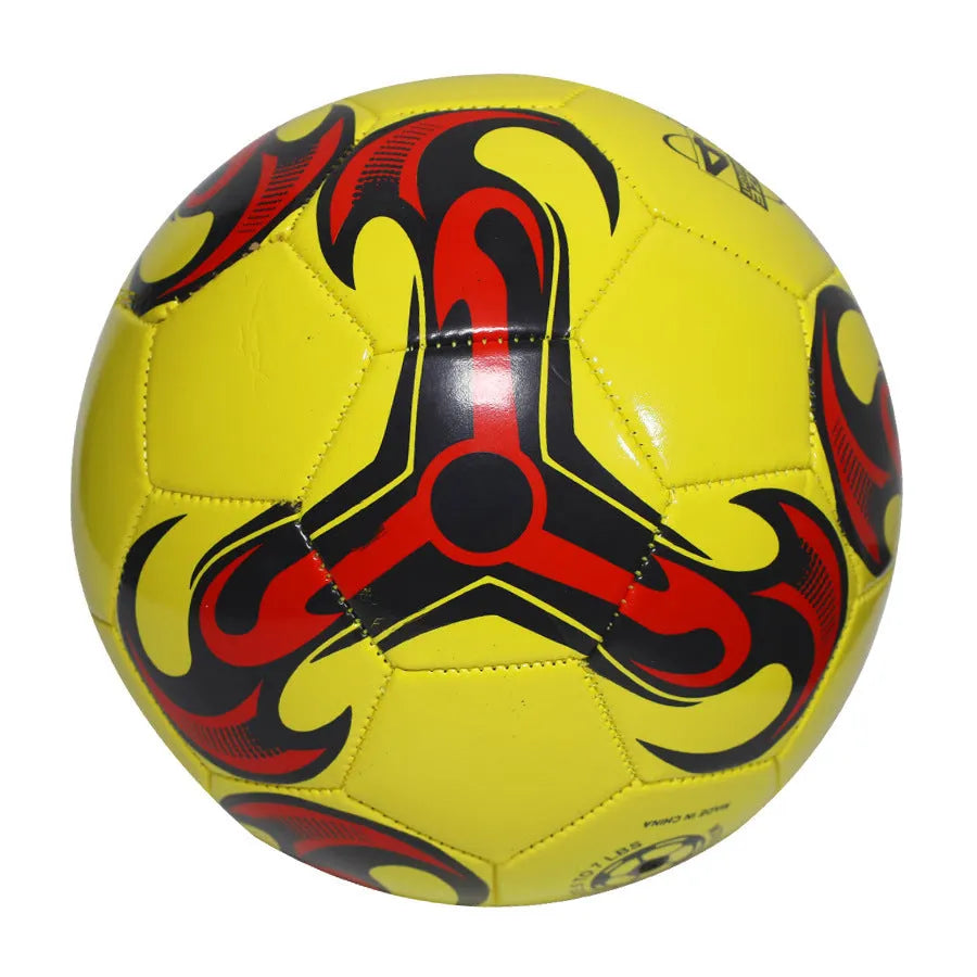 PVC training football in selected colour and size: No.3, No.4, or No.5.