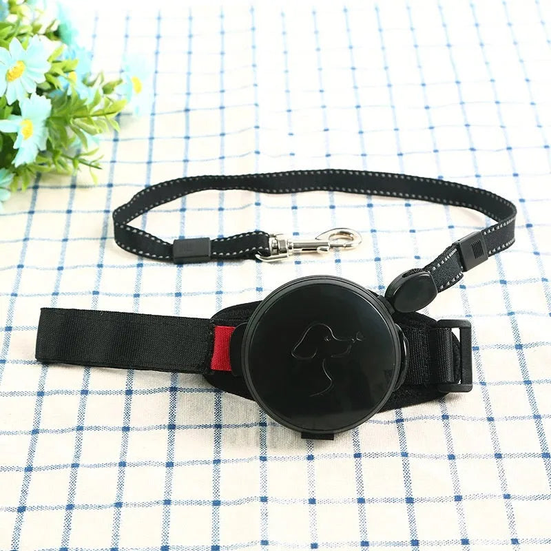 Automatic retractable dog leash with explosion-proof mechanism in six colour options