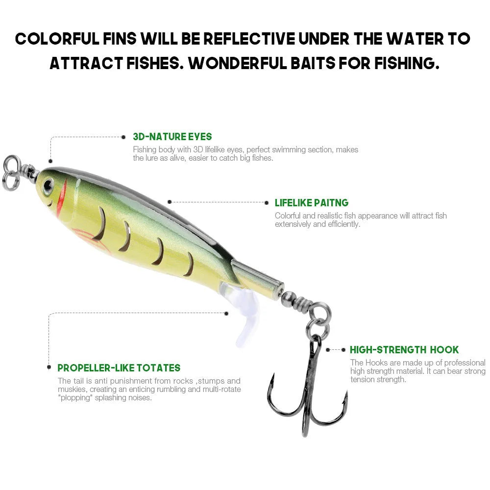 7.5cm bionic fishing bait lure for road fishing with style variations