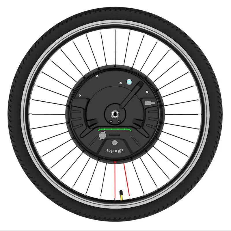 Imotor 3.0 black alloy hub motor wheel for electric bike conversion kit