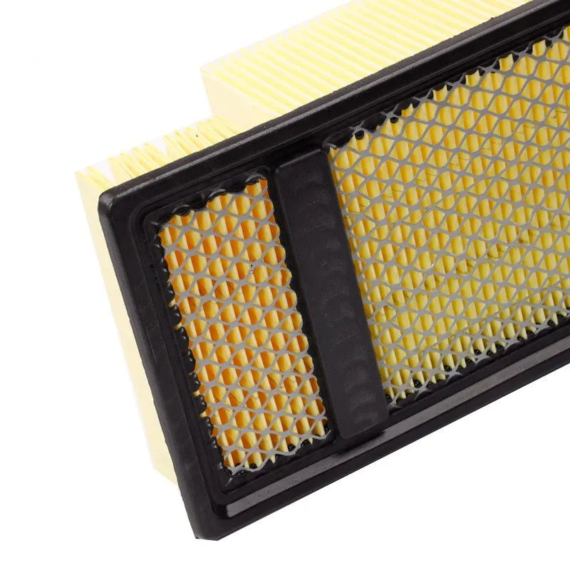 Dodge Ram pickup truck engine air filter cartridge with visible pleats and connection thread.