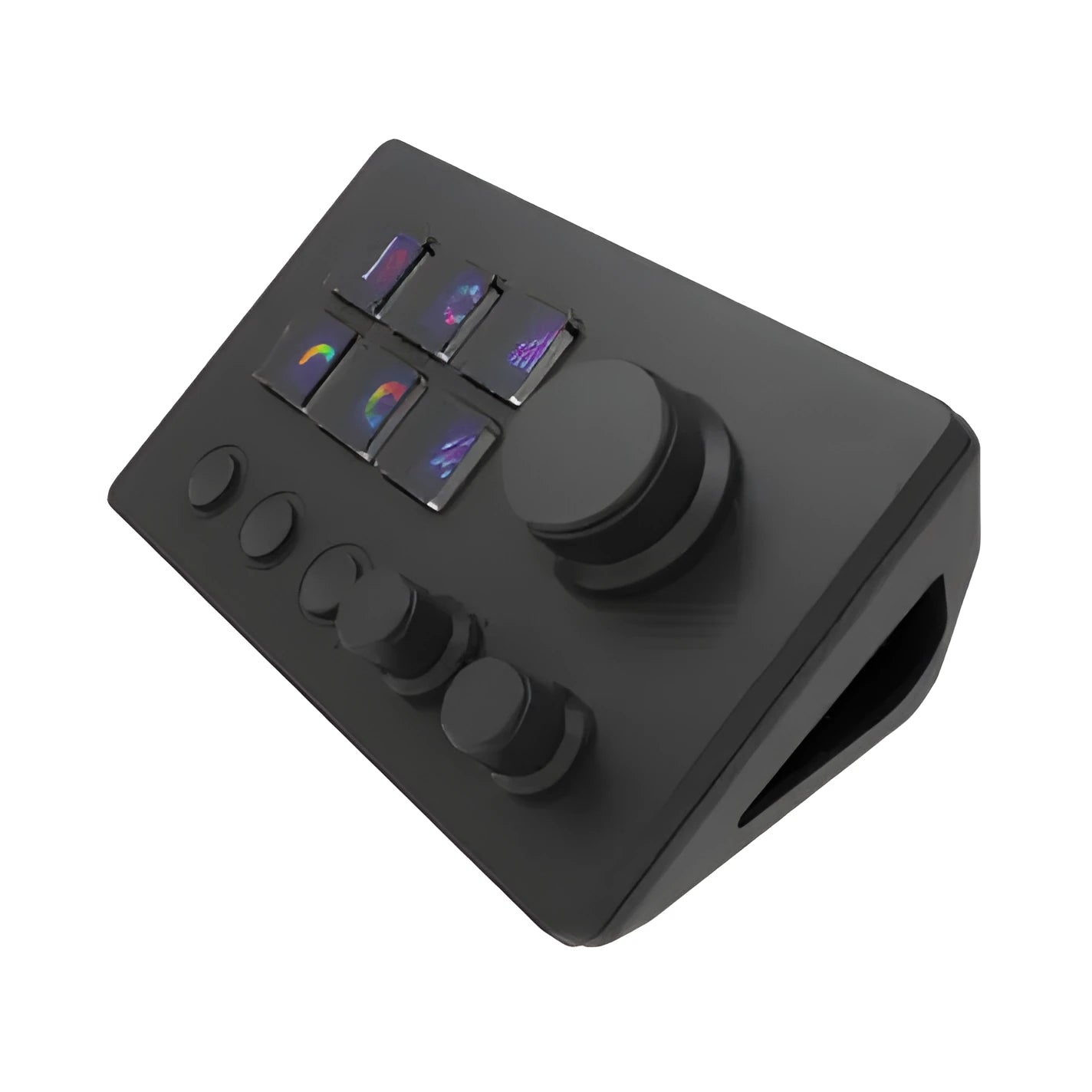 Visual Keyboard N3 programmable silicone keypad in black or white with USB cable