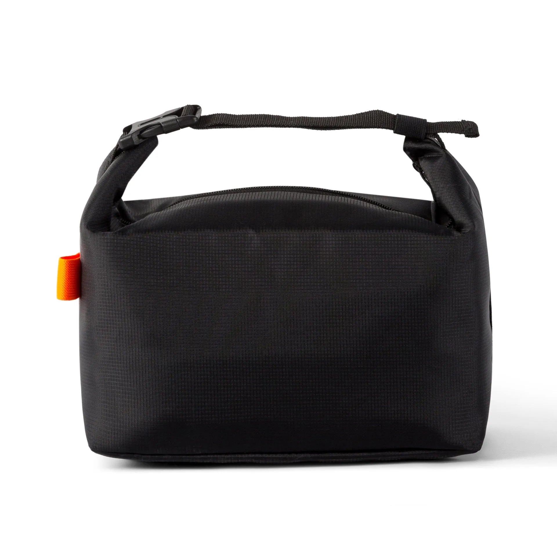Japanese style insulated storage bag in Oxford cloth with wide opening for food items