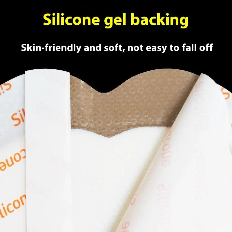 Skin colour silicone foam bedsore dressing for pressure ulcer prevention