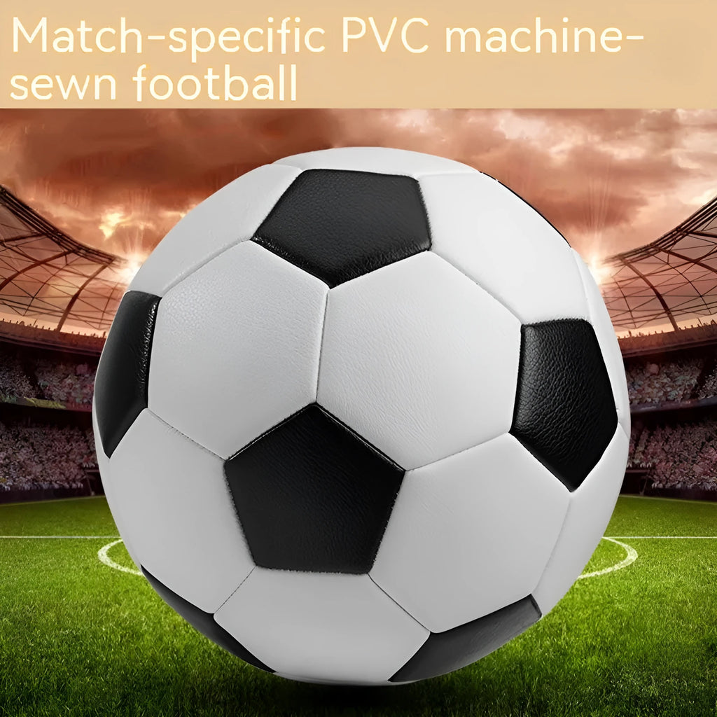 PVC training football in selected colour and size: No.3, No.4, or No.5.