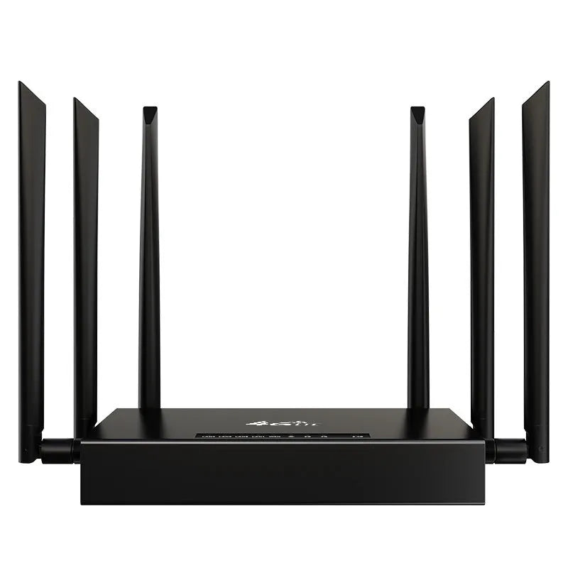 Industrial iron box 4G router with removable design measuring 29.5x25x5cm