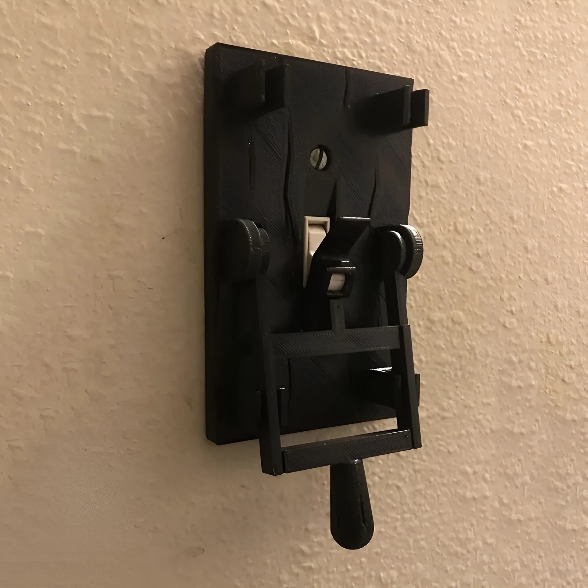 Retro decorative mechanical switch plate with American standard fitting for holiday decoration