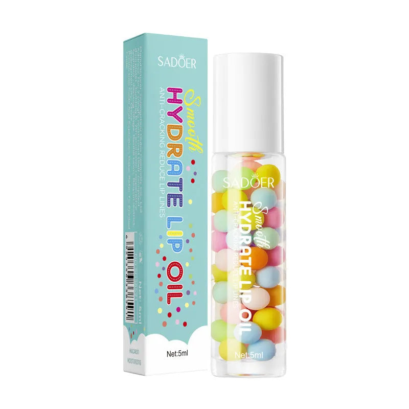 Anti-chapped moisturising lipstick tube showing various formula variants for dry lips