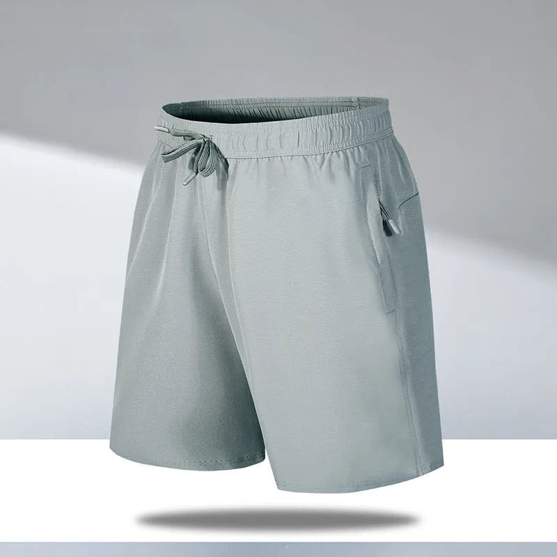 Men's quick-drying loose sports thin section ice silk beach pants in multiple colour options