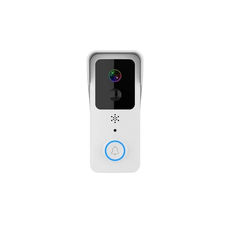 Waterproof HD visual doorbell with remote intercom and app notification capabilities