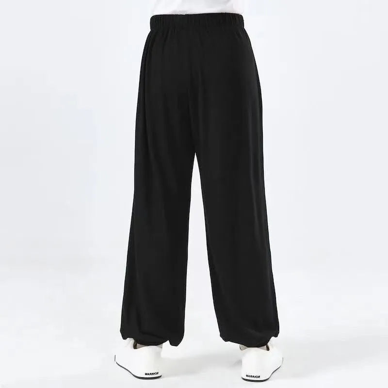 Children's high elasticity Sanda practice pants in Lycra fabric with spandex lining