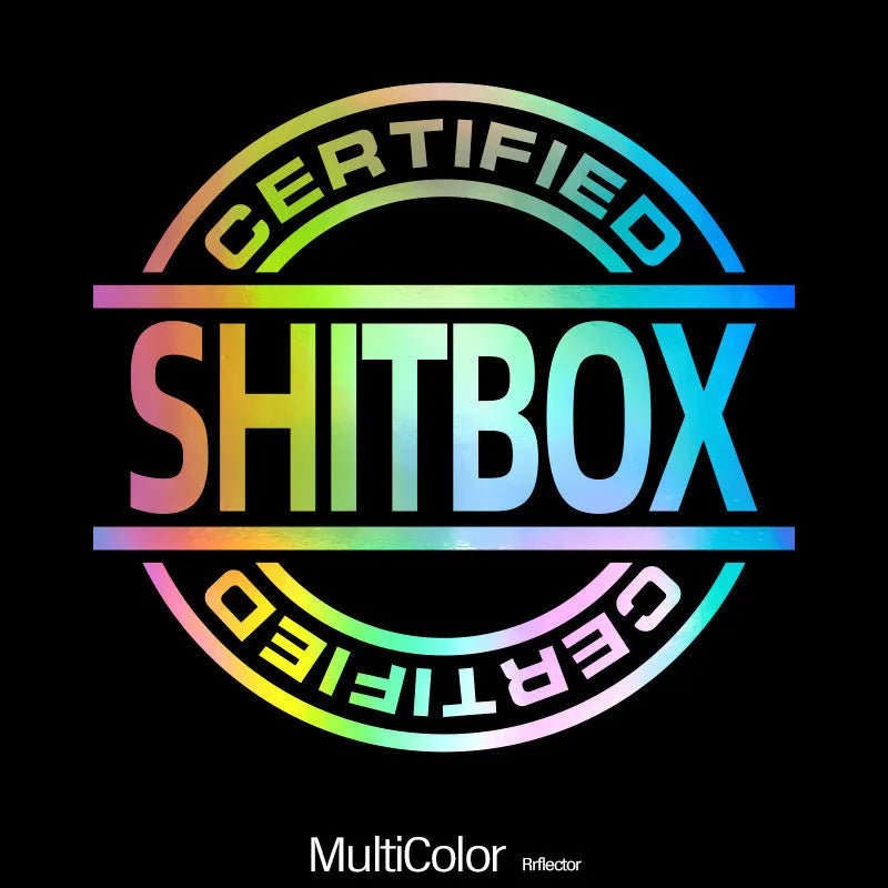 13x12cm vinyl automobile sticker for car body decoration in various colour options