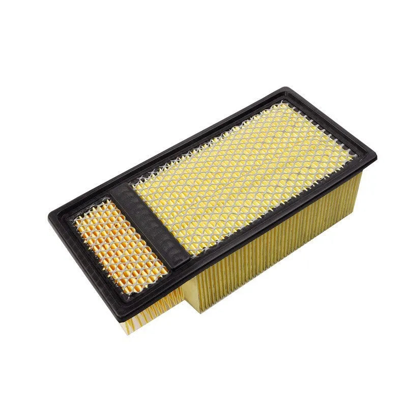 Dodge Ram pickup truck engine air filter cartridge with visible pleats and connection thread.