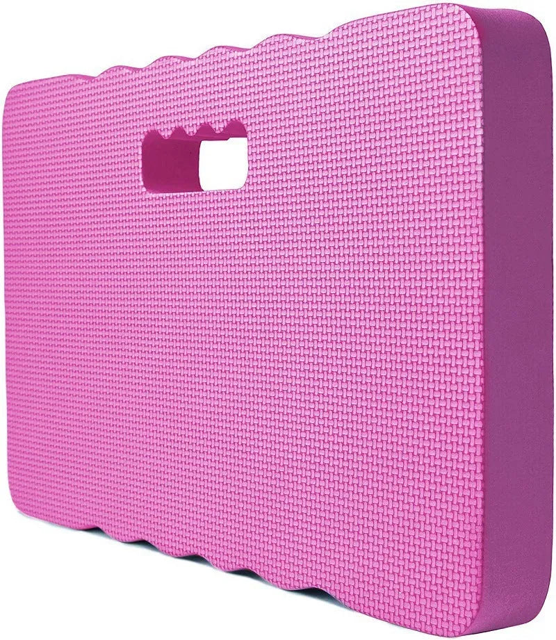 EVA foam garden kneeler pad cushion in blue colour with handle for outdoor gardening