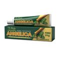 A 120g tube of fluoride-free herbal toothpaste with angelica sinensis and kelp extracts.