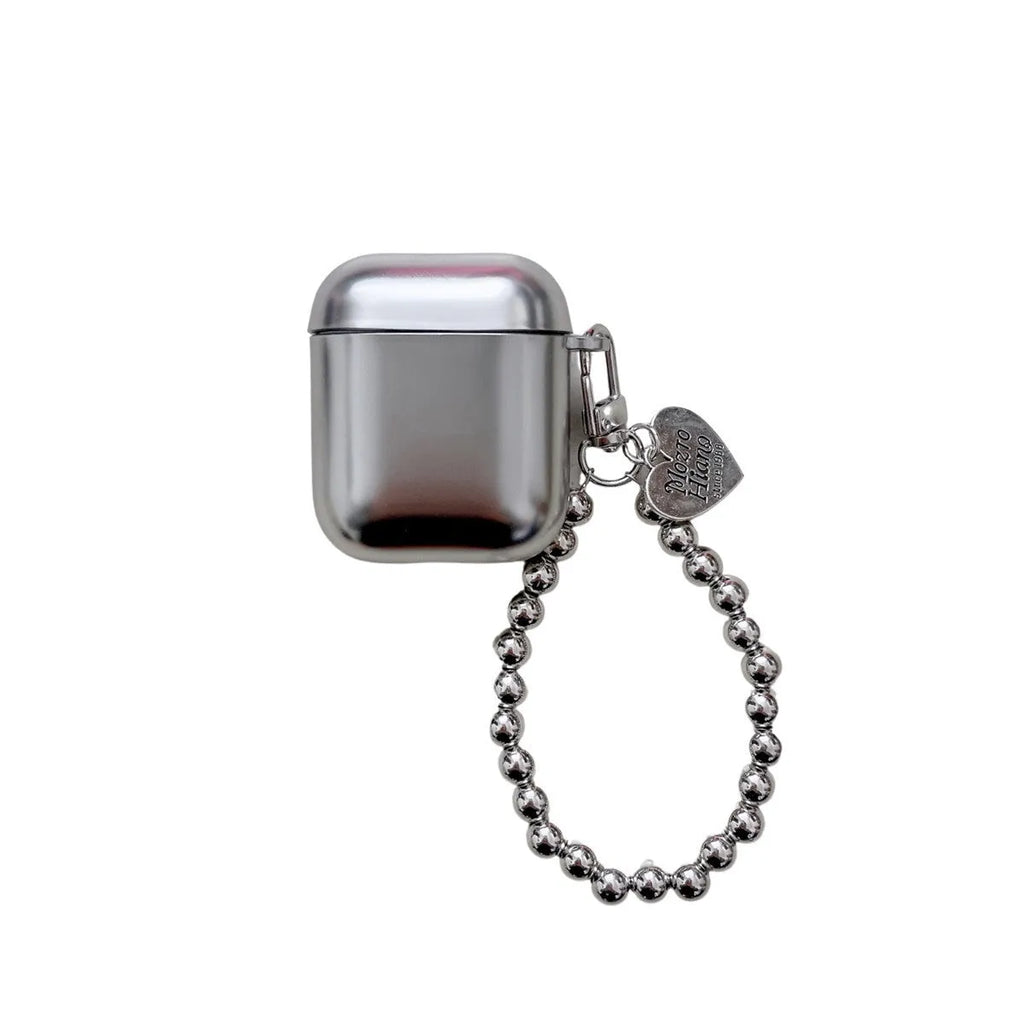 Matte plating TPU protective case for AirPods Bluetooth headsets with electroplated finish
