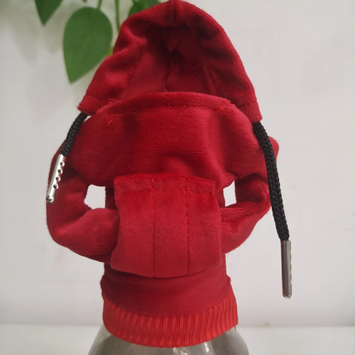 Pure cotton car gear lever sweater decoration in multiple colours on a gear stick.