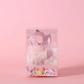 Pet wearing princess crown headdress with beige veil for wedding celebration accessory