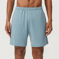 Men's quick-dry running shorts in seven colours with double-layer construction for workouts