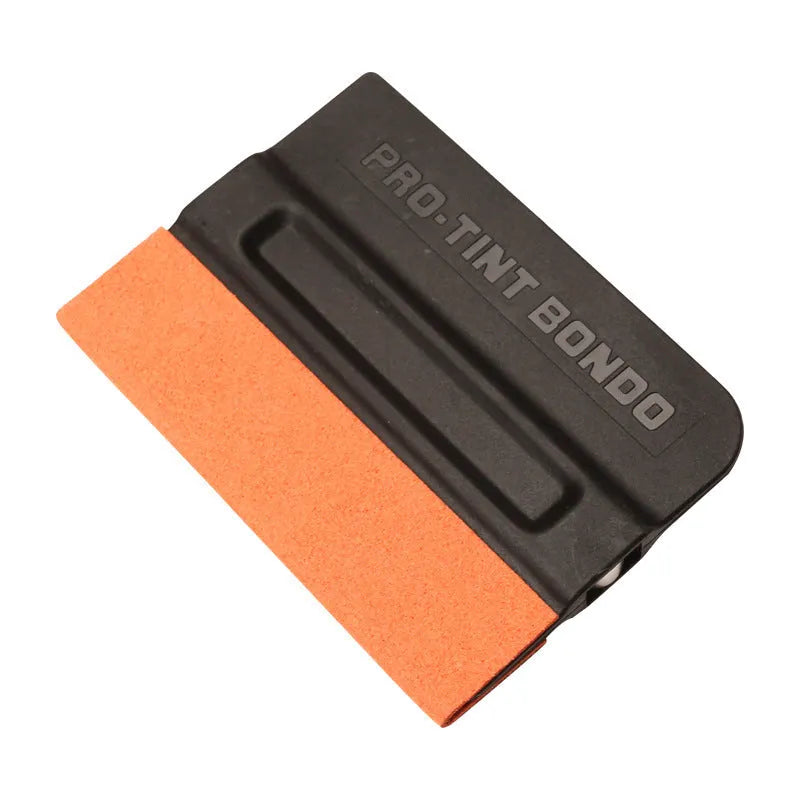 Car colour change film scraper with ABS handle and removable scraping pad for vinyl wrap removal