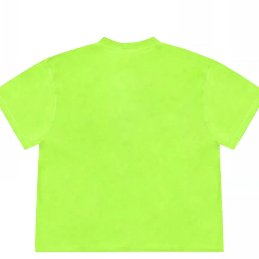 Loose fit short sleeve T-shirt with patchwork flower print in Ice Oxygen Cotton.