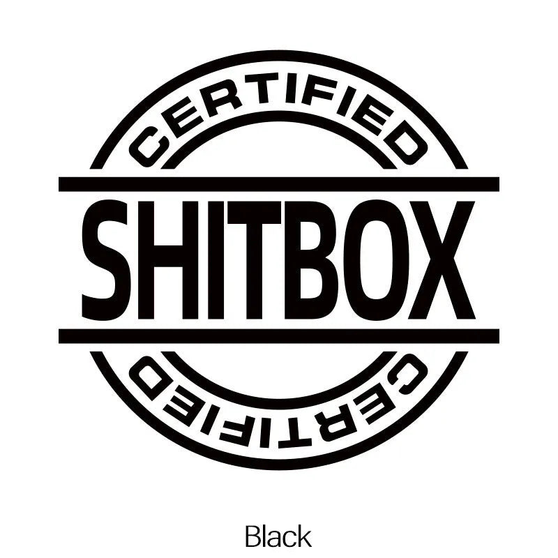 13x12cm vinyl automobile sticker for car body decoration in various colour options