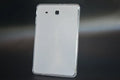 Clear white ultra-thin silicone and TPU protective case for a tablet, showing minimalist design.