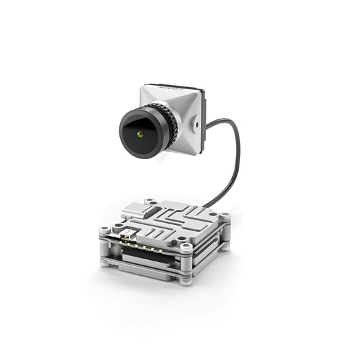 Caddx ADAPTS DJI FPV digital video transmission machine kit in silver with screws and cables