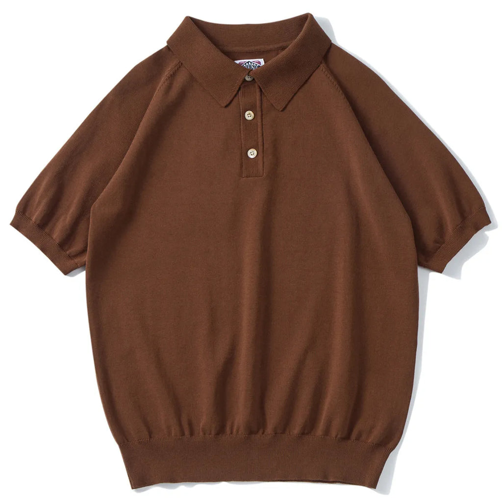 Retro slim fit cotton short-sleeved T-shirt shown in a solid colour.