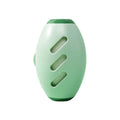 Green and white washable reusable gel lint roller ball for pet hair removal from fabrics