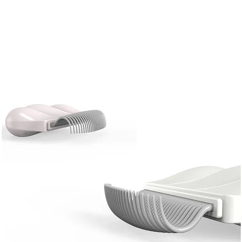 Paw Soft deshedding brush for cats and dogs in blue pink or white colours