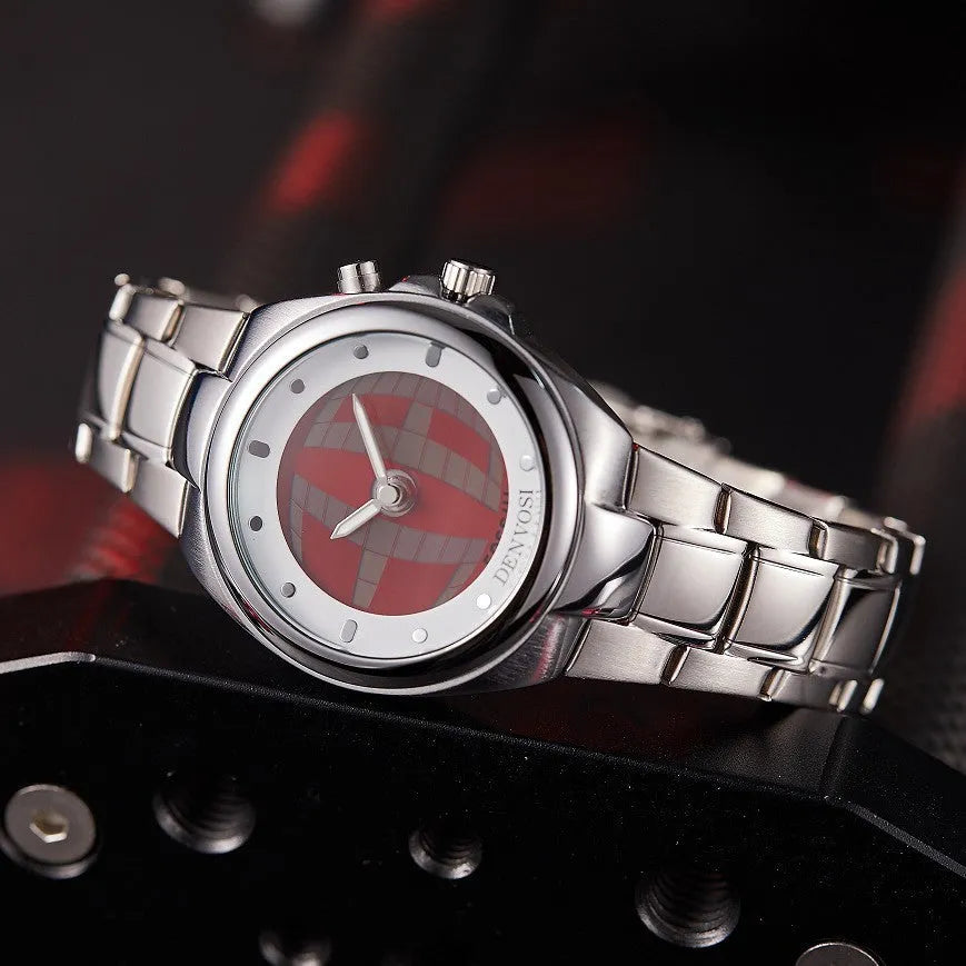 Millennium vintage Y2K digital men's watch with dual display on a metal alloy strap.