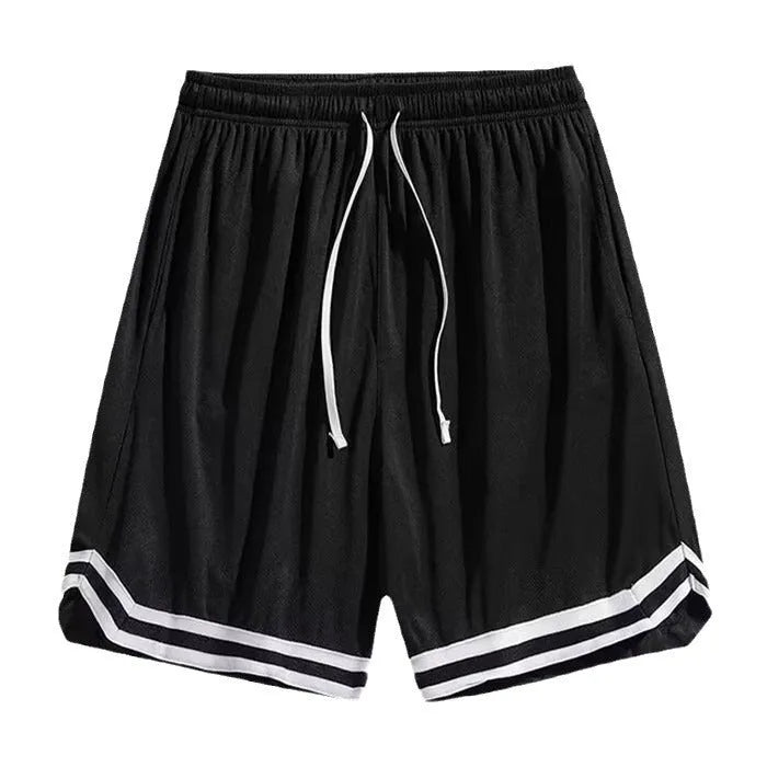 Men's loose-fit cropped trousers in gradient colours with above-ankle length for casual wear