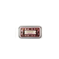Rectangular oily ink stamp pad for DIY rubber stamps in five colour options.