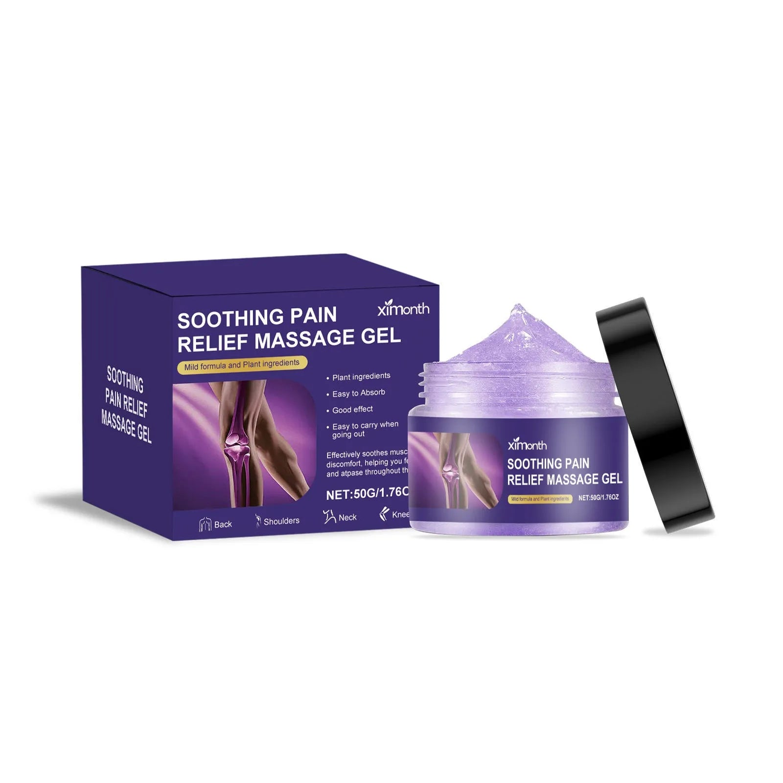50g jar of body joint care gel for topical joint application