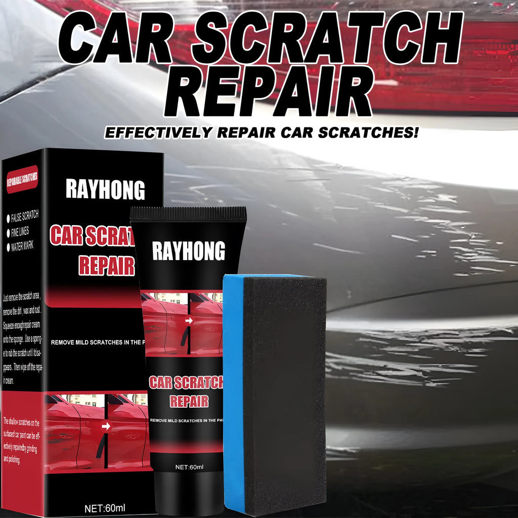 60ml car scratch repair wax container with applicator for paint surface maintenance