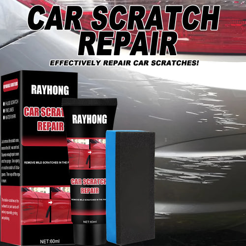 60ml car scratch repair wax container with applicator for paint surface maintenance