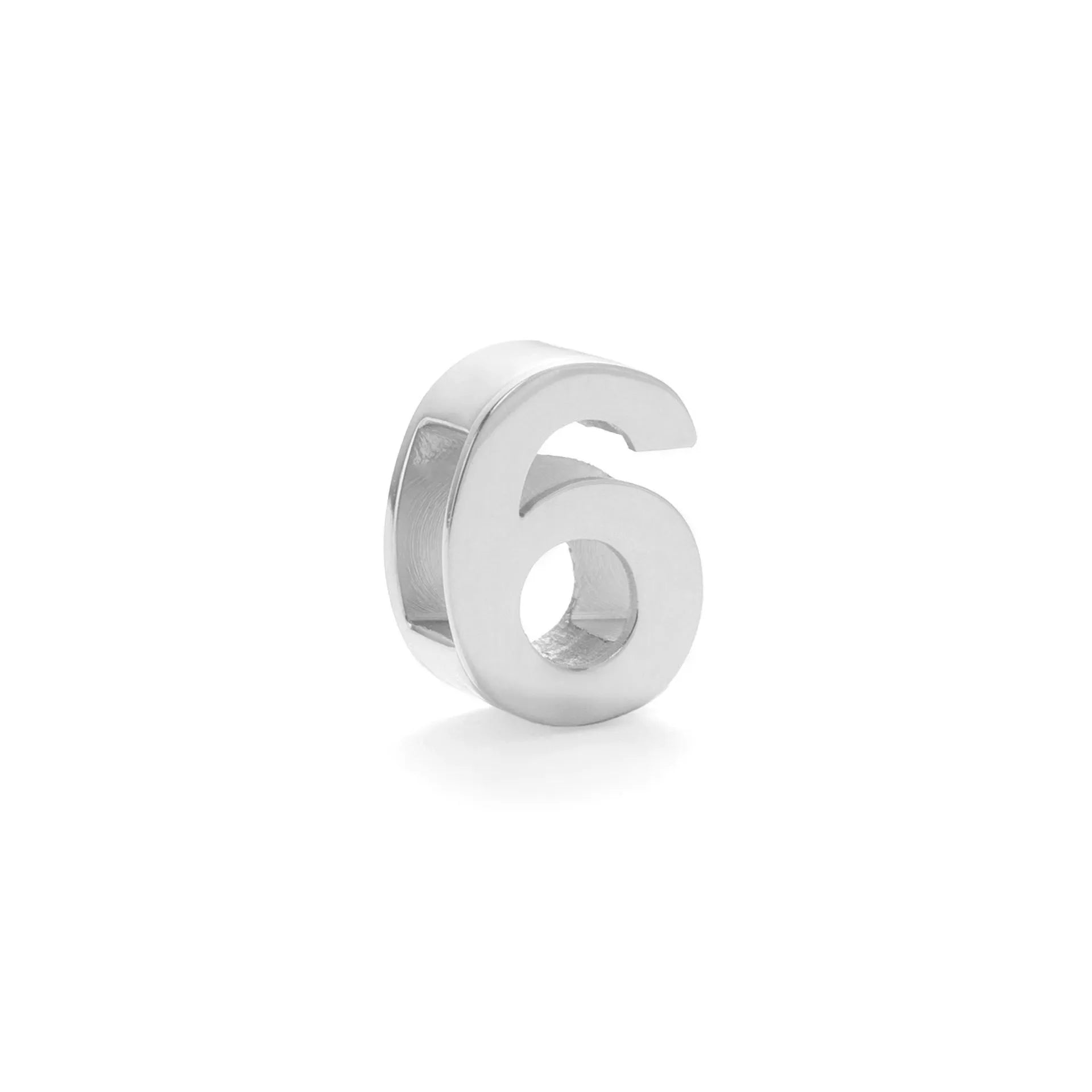 Gold and silver titanium steel necklaces showing letter A and number 7 pendants on 40.5cm chains.