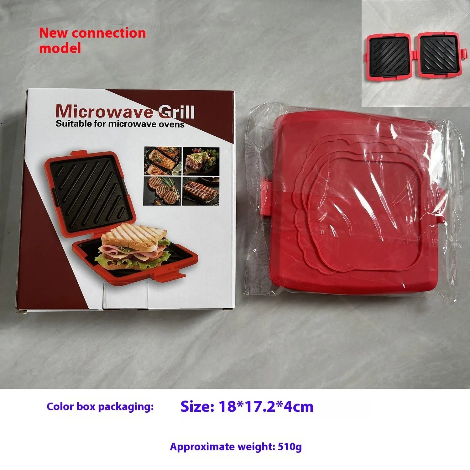 Red silicone handbag baking tray with matching heat-resistant gloves for oven safety